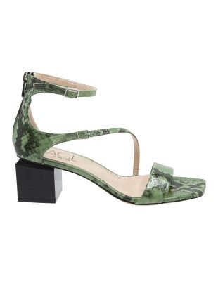 AGL AGL vegan-nero ANGIE SANDAL D660007PCK